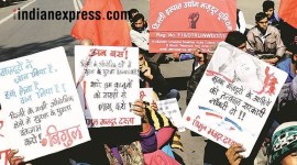 Bawana factory fire: At protest, factory workers find some unlikely allies in domestic helps