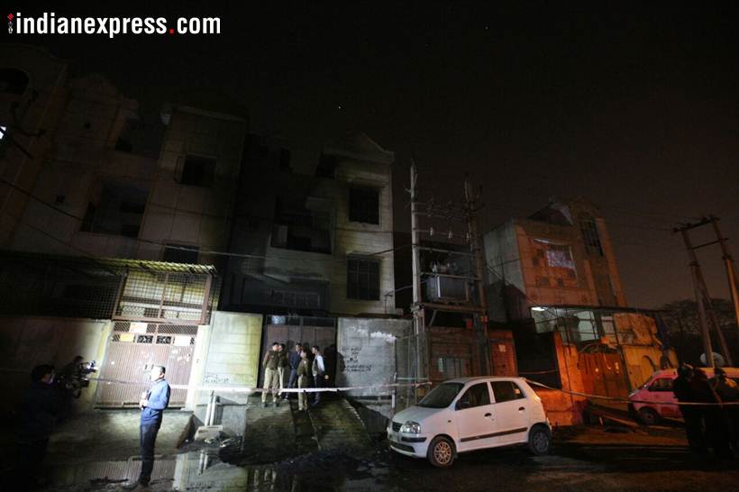 Massive fire rips through twostoreyed factory in Delhi, kills 17