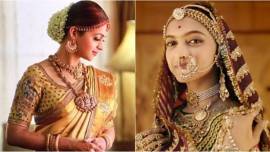 Bhavana's bridal look inspired by Deepika Padukone in Padmaavat