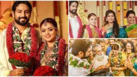 Bhavana weds Naveen photos videos wedding reception