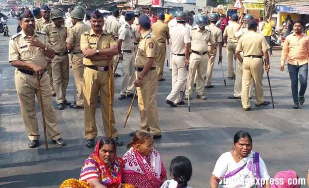Vidya Chavan, NCP leader, Jignesh Mevani, Umar Khalid, mumbai protests, Mumbai dalit protests, Bhima-Koregaon protests, India news, Indian express news