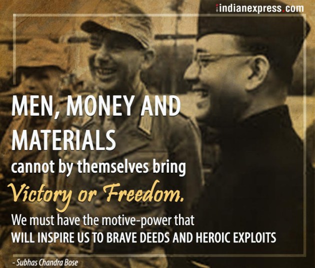 Netaji Subhash Chandra Bose, Netaji Subhas Chandra, Subhash Chandra Bose Birthday, Subhas Chandra Bose birthday, netaji quotes, Subhash Chandra Bose Jayanti Subhas Chandra Bose Images Subhash Chandra Bose Speech, indian express, indian express news