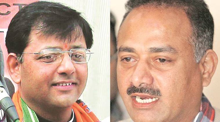 Mayoral Elections, Chandigarh Mayoral Elections, BJP, Davesh Moudgil, Arun Sood, Chandigarh News, Indian Express, Indian Express News