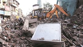 3 Dead in Ulhasnagar slab collapse: Building declared ‘not dangerous’ last year but required structural audit