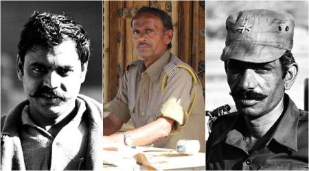 Sayeed, who saved Fateh Singh Rathore’s life (L);  Forest guard Rampal, who was killed by a tiger (C); Prahlad. (Photos: Valmik Thapar)