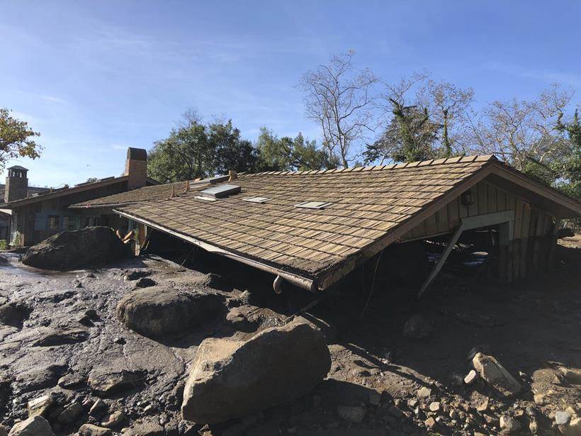 california mudslide, california rains, california photos, mudslide images, Montecito pics, santa barbara county images, us mudslide disaster, united states, climate change, america natural disaster pictures, indian express