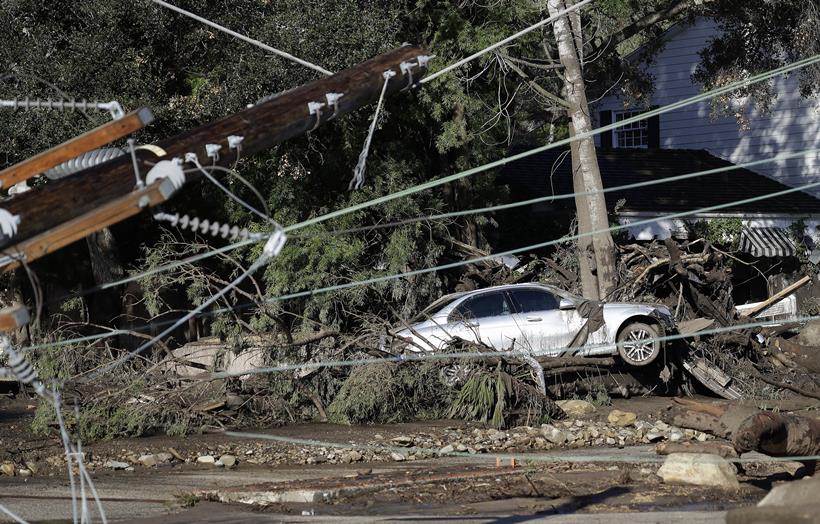california mudslide, california rains, california photos, mudslide images, Montecito pics, santa barbara county images, us mudslide disaster, united states, climate change, america natural disaster pictures, indian express