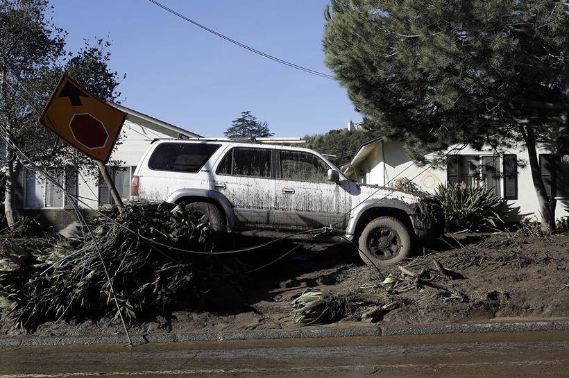 california mudslide, california rains, california photos, mudslide images, Montecito pics, santa barbara county images, us mudslide disaster, united states, climate change, america natural disaster pictures, indian express