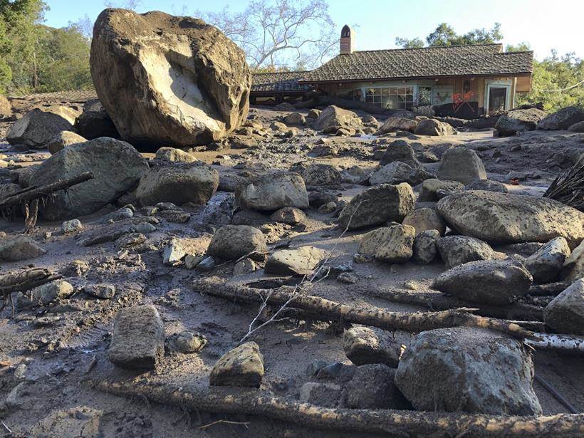 california mudslide, california rains, california photos, mudslide images, Montecito pics, santa barbara county images, us mudslide disaster, united states, climate change, america natural disaster pictures, indian express