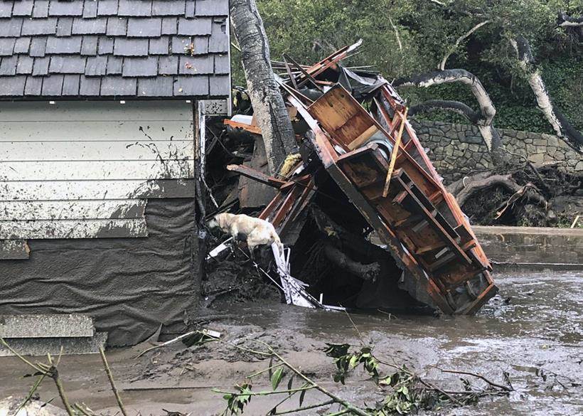 california mudslide, california rains, california photos, mudslide images, Montecito pics, santa barbara county images, us mudslide disaster, united states, climate change, america natural disaster pictures, indian express