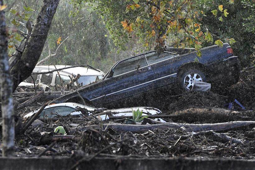 california mudslide, california rains, california photos, mudslide images, Montecito pics, santa barbara county images, us mudslide disaster, united states, climate change, america natural disaster pictures, indian express