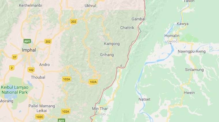 Highest magnitude earthquake in manipur