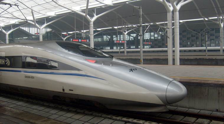 fastest train in china