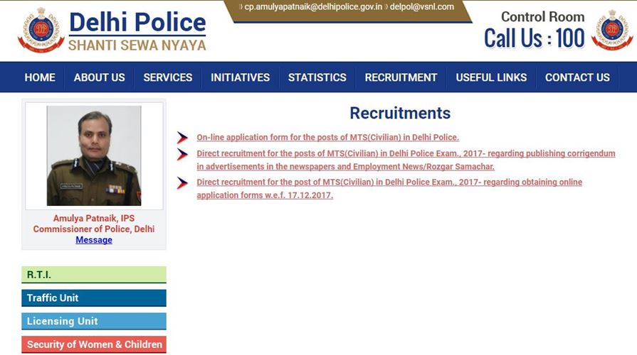 delhi police, police jobs, latest government jobs, delhipolice.nic.in