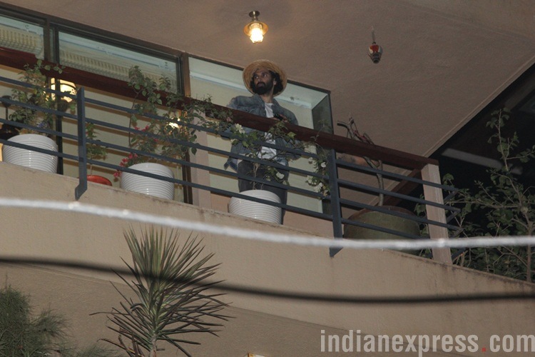 Aditya Kapur at Vidya Balan's party
