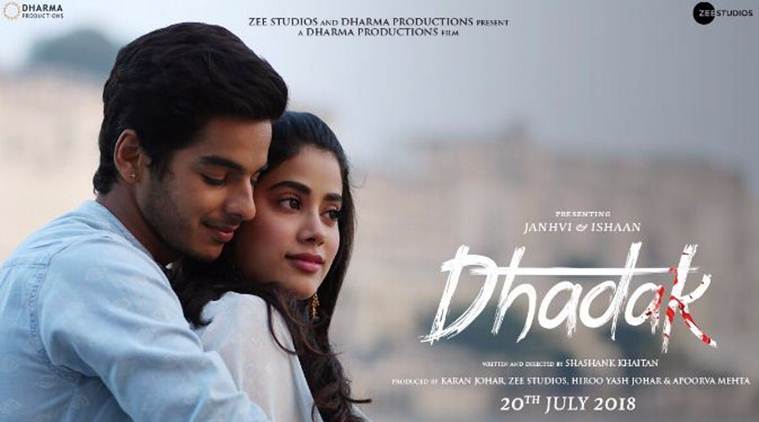 Dhadak stars Ishaan Khatter and Janhvi Kapoor