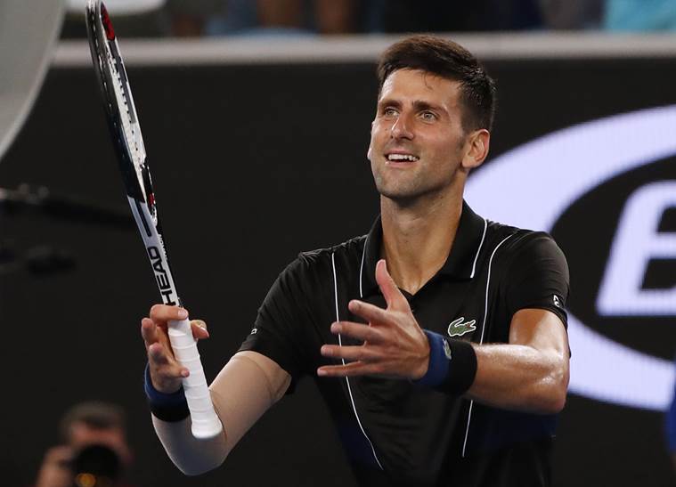Australia Open 2018: Novak Djokovic shrugs off injury to advance | Sports News,The Indian Express