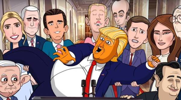 stephen colbert, donald trump, our cartoon president, animated donald trump, donald trump cartoon, stephen colbert funny video, indian express, indian express news