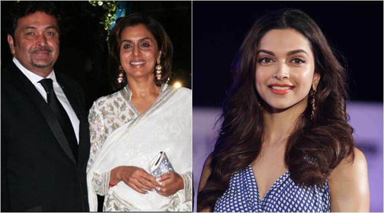 Deepika Padukone Rishi Kapoor Neetu Kapoor
