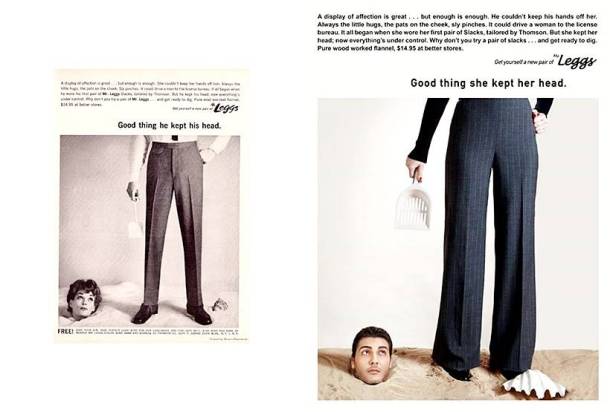 PHOTOS: This artist’s GENDER twist to old ads gives men a taste of ...