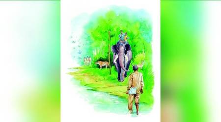 There were — and still are — so many of the “unknown and unsung” in our national parks. (Watercolour by Subrata Dhar)