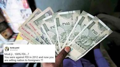 FDI, foreign direct investivent, 100 percent FDI, single brand retail FDI, caninet fdi rule, fdi in retail move, fdi in air india, narendra modi, arun jaitley, india news, business news, indian express