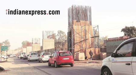 bhubaneswar, flyover collapse, odisha pwd, flyover contractor, indian express