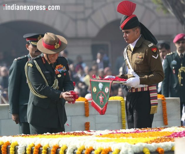 mahatma gandhi, mahatma gandhi death anniversary, martyrs day, gandhi death anniversary photos, rajghat, Rajghat photos, narendra modi, Sonia gandhi, indian express