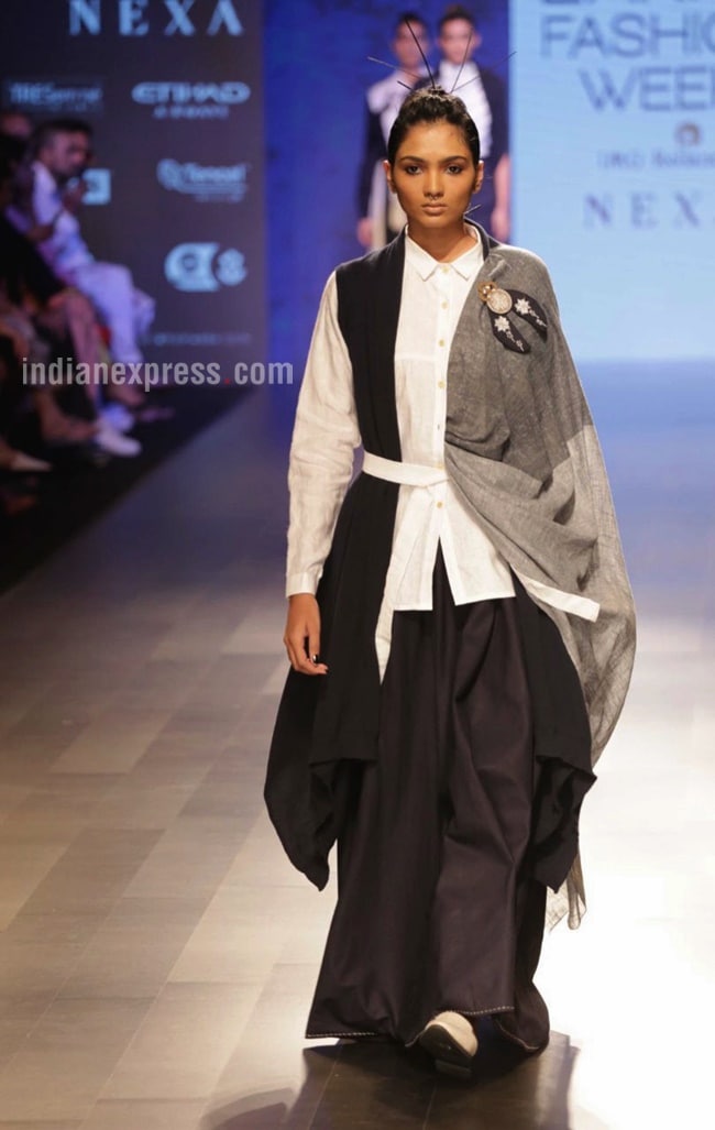 Lakme fashion week, lakme fashion week latest, lakme fashion week photos, lakme fashion week day 1, lakme fashion week gen next, lakme fashion week gen next INIFD, LFW gen next fashion INIFD, Indian Express, Indian Express News