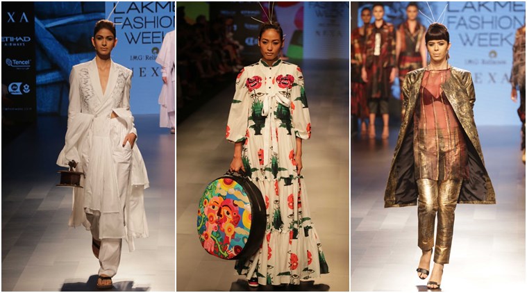 Lakme fashion week, lakme fashion week latest, lakme fashion week photos, lakme fashion week day 1, lakme fashion week gen next, lakme fashion week gen next INIFD, LFW gen next fashion INIFD, Indian Express, Indian Express News