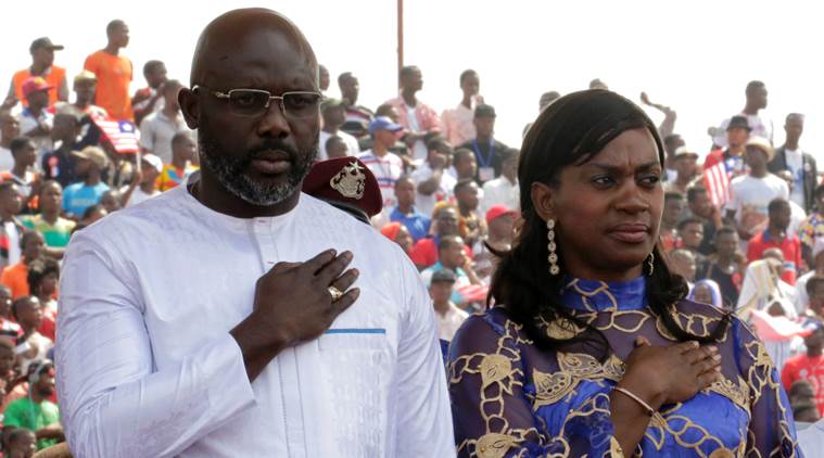 Liberia, Liberian president, George Weah, Liberia presidential elections, world news, indian express news