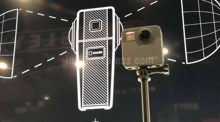 GoPro, GoPro Cameras, GoPro Fusion, CES 2018, Consumer Electronics Show, CES GoPro, GoPro Fusion camera