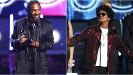 Kendrick Lamar and Bruno Mars