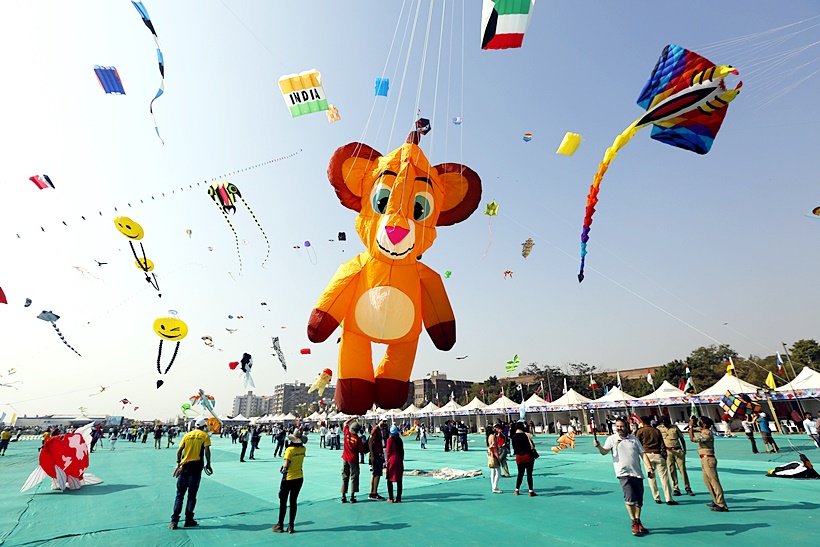 kite festival india