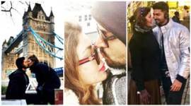 Debina Bonnerjee photo, Gurmeet Choudhary photo, Gurmeet Debina photos, Gurmeet Debina holiday images, Gurmeet Debina kiss pics, Gurmeet Debina romantic holiday pictures, Gurmeet Debina pics, tv actors Gurmeet Debina latest news, Gurmeet Debina Europe vacation, indian express