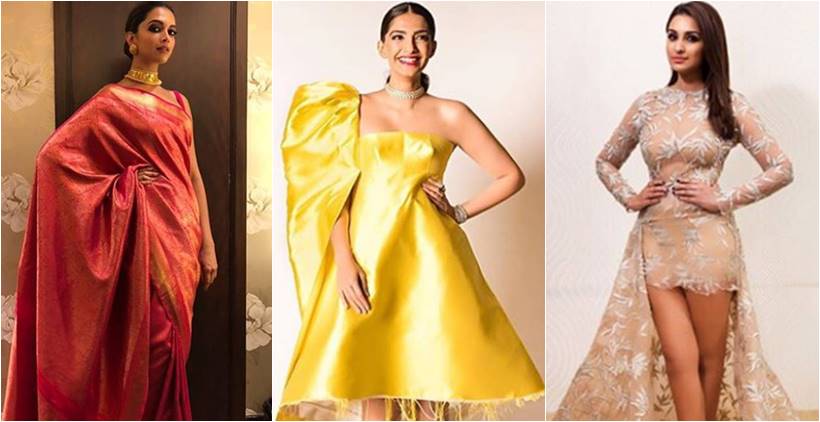 ht awards, ht most stylish, ht most stylish awards, Deepika Padukone, Deepika Padukone sari fashion, sonam kapoor, sonam kapoor fashion, parineeti chopra, parineeti chopra fashion, vaani kapoor fashion, sonakshi sinha fashion, shilpa shetty kundra fashion, indian express, indian express news