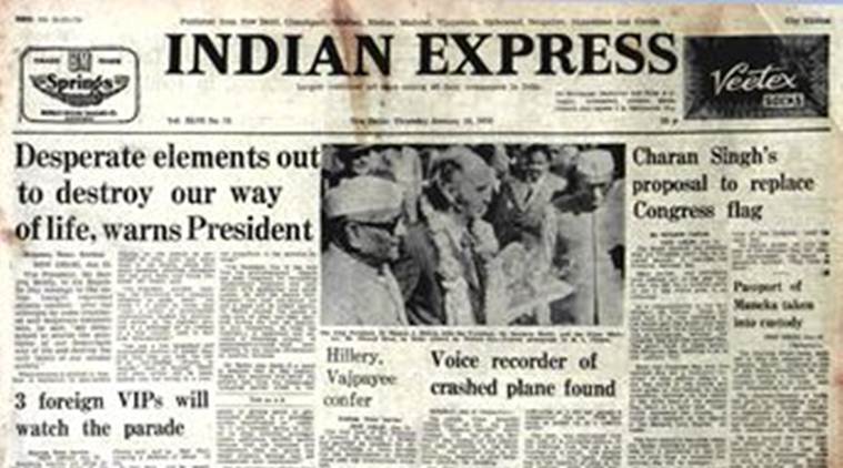 Indian Express Forty Years Ago, Forty Years Ago, Republic Day, Padma awards, Janata government, Editorial News, Indian Express, Indian Express News