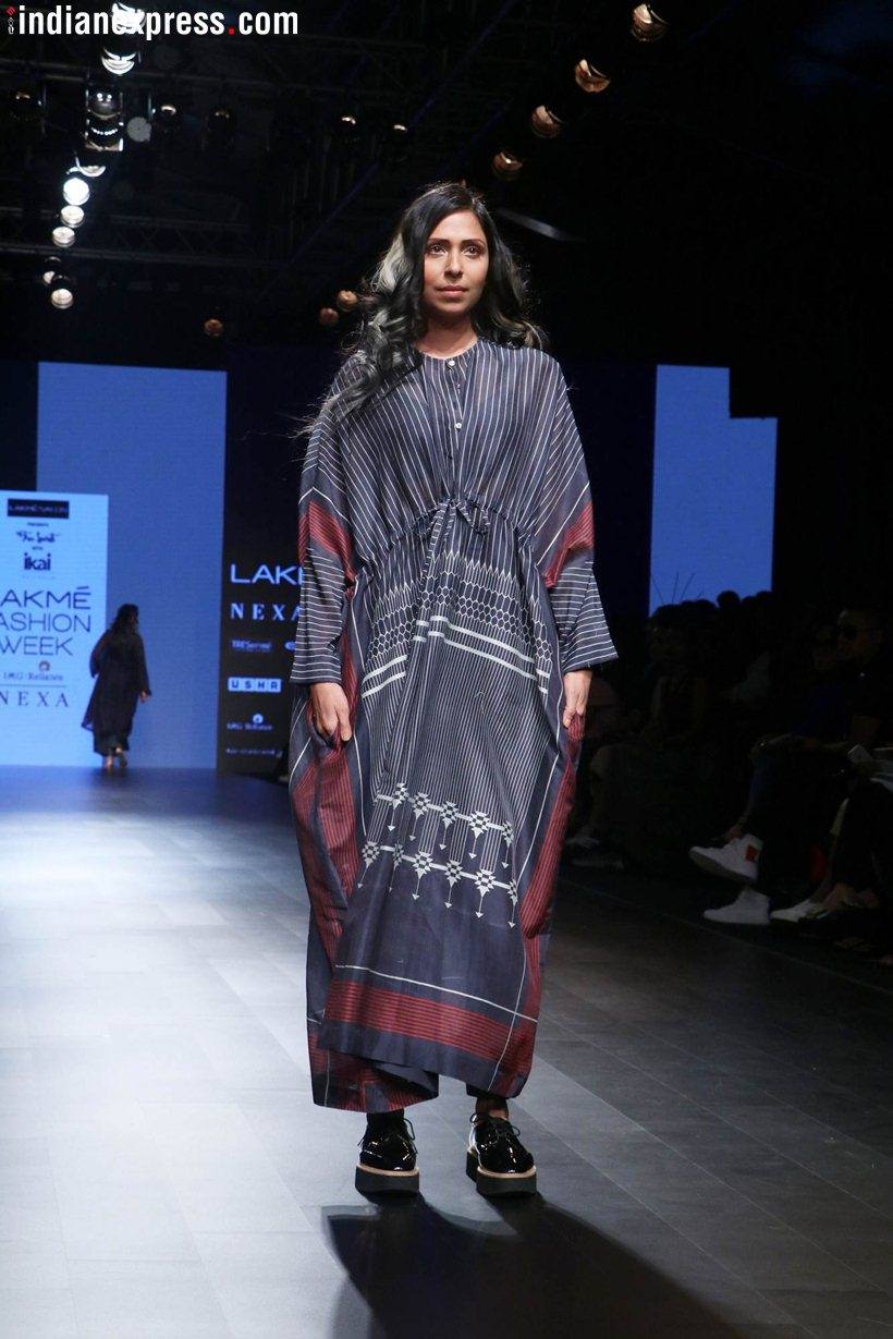 Lakme fashion week, lakme fashion week latest, lakme fashion week photos, lakme fashion week day 1, lakme fashion week gen next, lakme fashion week gen next INIFD, LFW gen next fashion INIFD, Indian Express, Indian Express News
