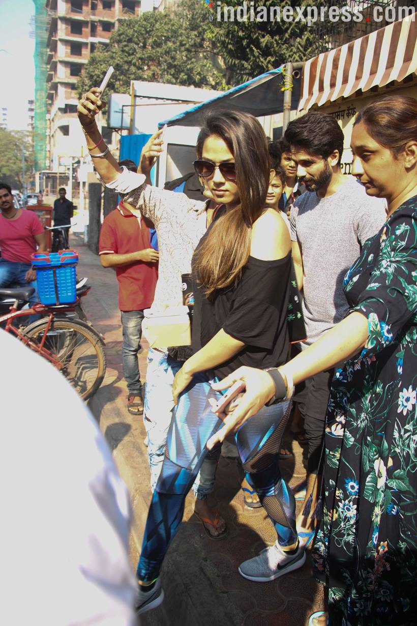 celeb photos including shahid kapoor, mira rajput, karan johar, farah khan and malaika arora