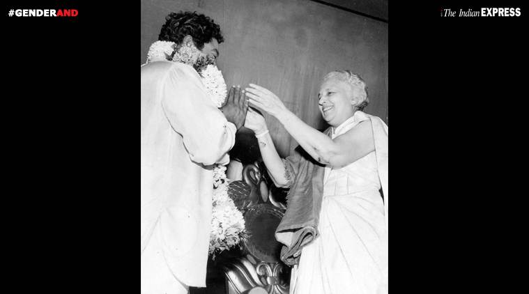 Vijaya Lakshmi Pandit, Jawahar Lal nehru, Vijaya Lakshmi Pandit constitution, GenderAnd, genderAnd story, Girja Shankar Bajpai, Morarji Desai, India news, Indian express news, republic day, Republic Day 2018,