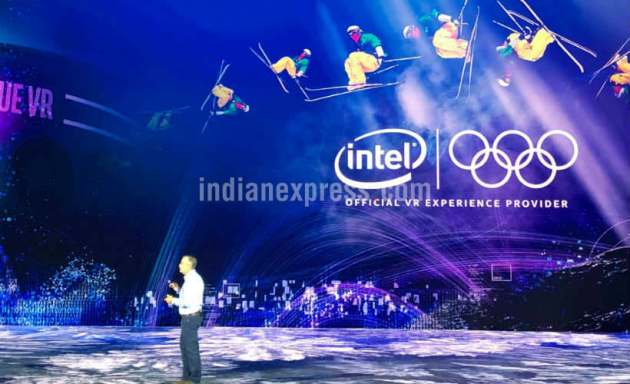 CES 2018, Intel CES keynote, Brian Krzanich Intel CEO, Brian Krzanich CES, Intel quantum computing, Intel VR, 3D facial recognition, Intel chips, virtual reality, artificial intelligence