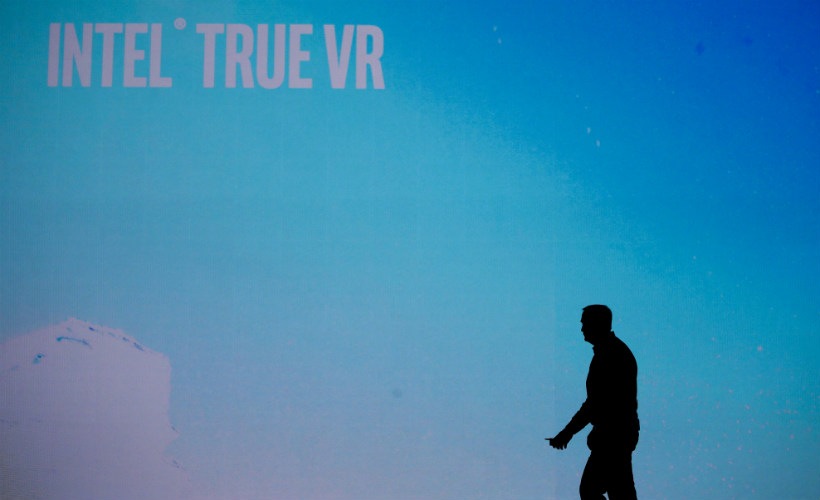 CES 2018, Intel CES keynote, Brian Krzanich Intel CEO, Brian Krzanich CES, Intel quantum computing, Intel VR, 3D facial recognition, Intel chips, virtual reality, artificial intelligence