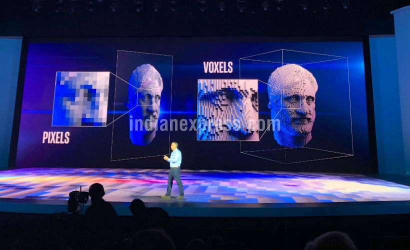 CES 2018, Intel CES keynote, Brian Krzanich Intel CEO, Brian Krzanich CES, Intel quantum computing, Intel VR, 3D facial recognition, Intel chips, virtual reality, artificial intelligence