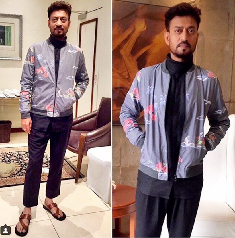 Irrfan Khan, Irrfan Khan birthday, happy birthday Irrfan Khan, hbd Irrfan Khan, Irrfan Khan quirky fashion, Irrfan Khan quirky jackets, Irrfan Khan quirky outfits, Irrfan Khan fashion, Irrfan Khan style, Irrfan Khan updates, Irrfan Khan latest news, Irrfan Khan latest photos, Irrfan Khan images, Irrfan Khan pictures, celeb fashion, bollywood fashion, indian express, indian express news