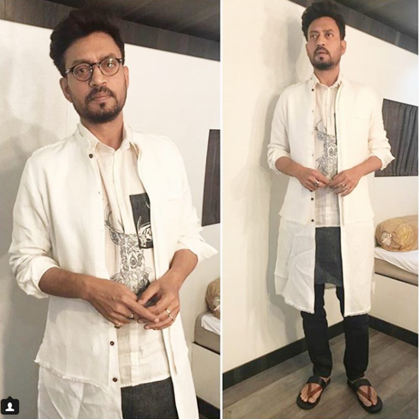 Irrfan Khan, Irrfan Khan birthday, happy birthday Irrfan Khan, hbd Irrfan Khan, Irrfan Khan quirky fashion, Irrfan Khan quirky jackets, Irrfan Khan quirky outfits, Irrfan Khan fashion, Irrfan Khan style, Irrfan Khan updates, Irrfan Khan latest news, Irrfan Khan latest photos, Irrfan Khan images, Irrfan Khan pictures, celeb fashion, bollywood fashion, indian express, indian express news