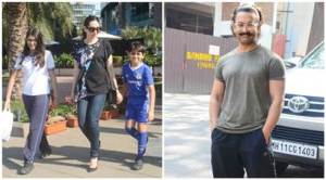 From Karisma Kapoor’s day out with kids to Aamir Khan’s casual look