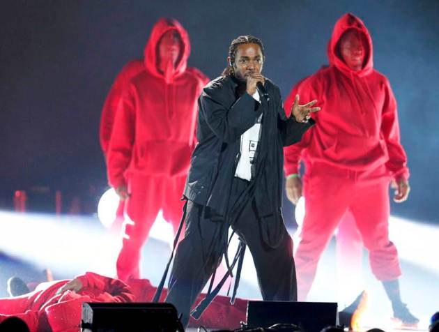 Kendrick Lamar at Grammy 2018