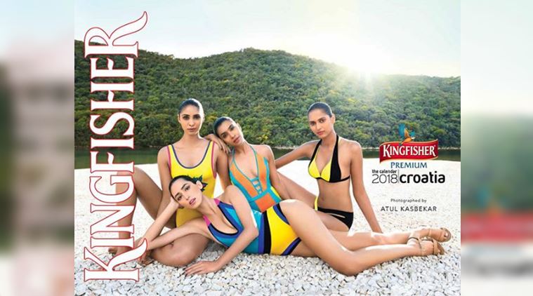 Kingfisher’s 2018 calendar: Supermodels raise the heat in exotic