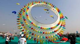 International Kite Festival, International Kite Festival Gujarat, Gujarat Kite Festival, Kite Festival, Kite Festival pictures, indian express, indian express news