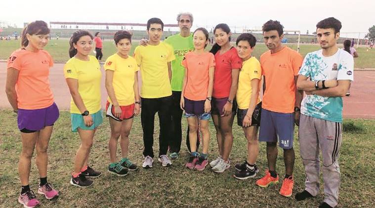 Ladakh, Mumbai Marathon, Ladakh Athletes at Mumbai Marathon, Mumbai News, Indian Express